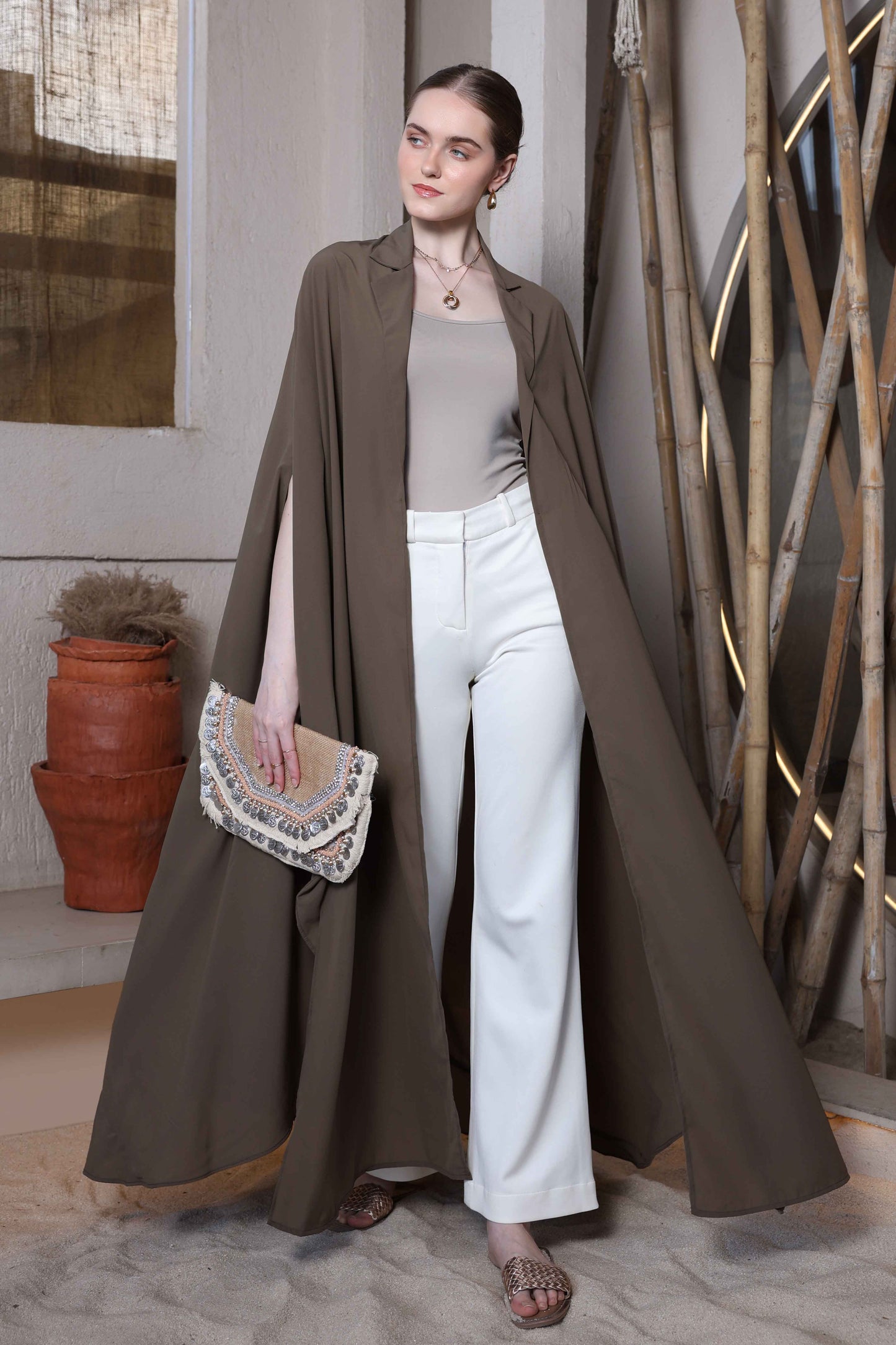 Versatile Chic Cape - A Modern Statement Piece