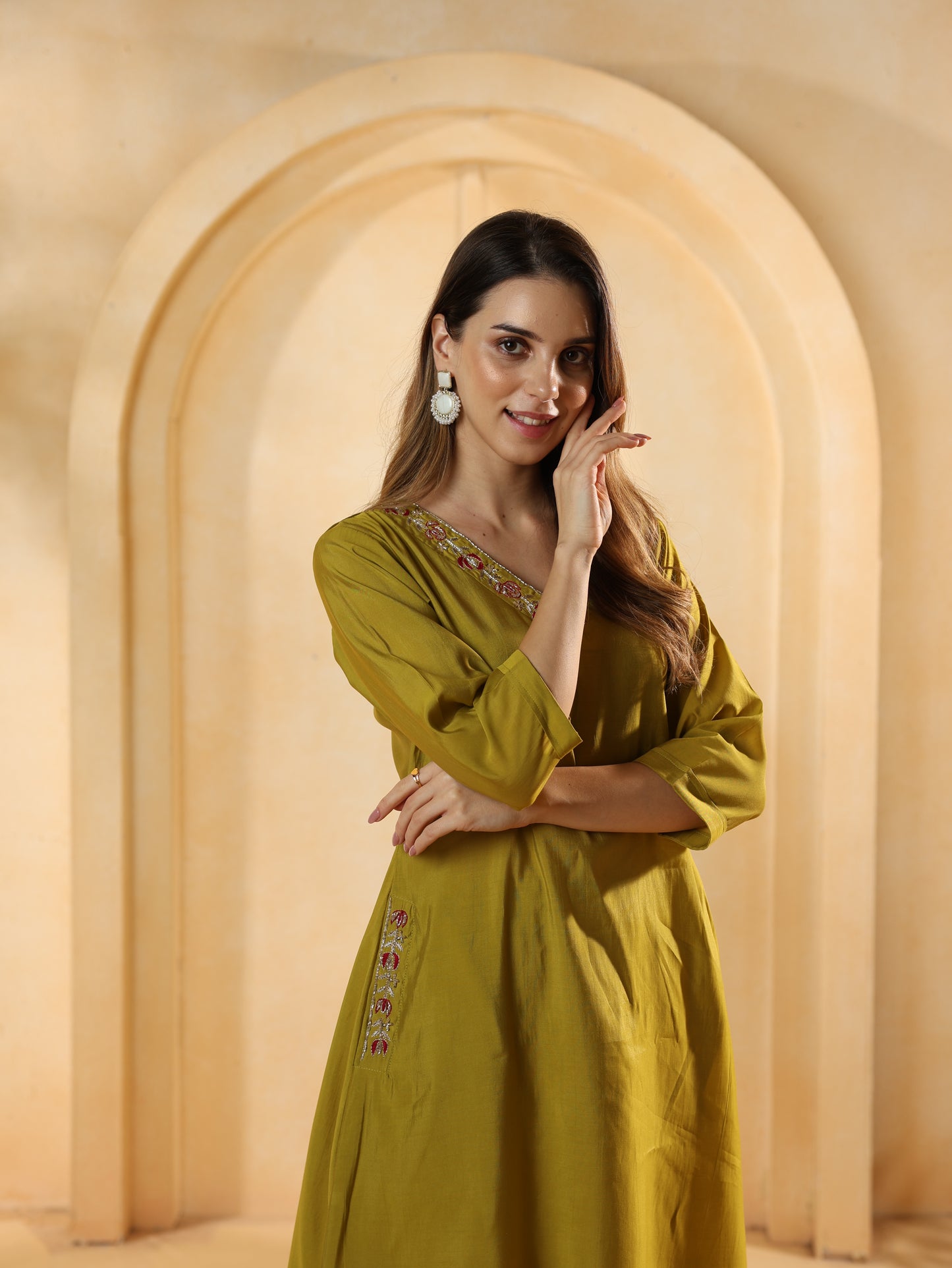 Premium Cotton 2-Piece Kurti Set – Stylish & Comfortable for All Occasions