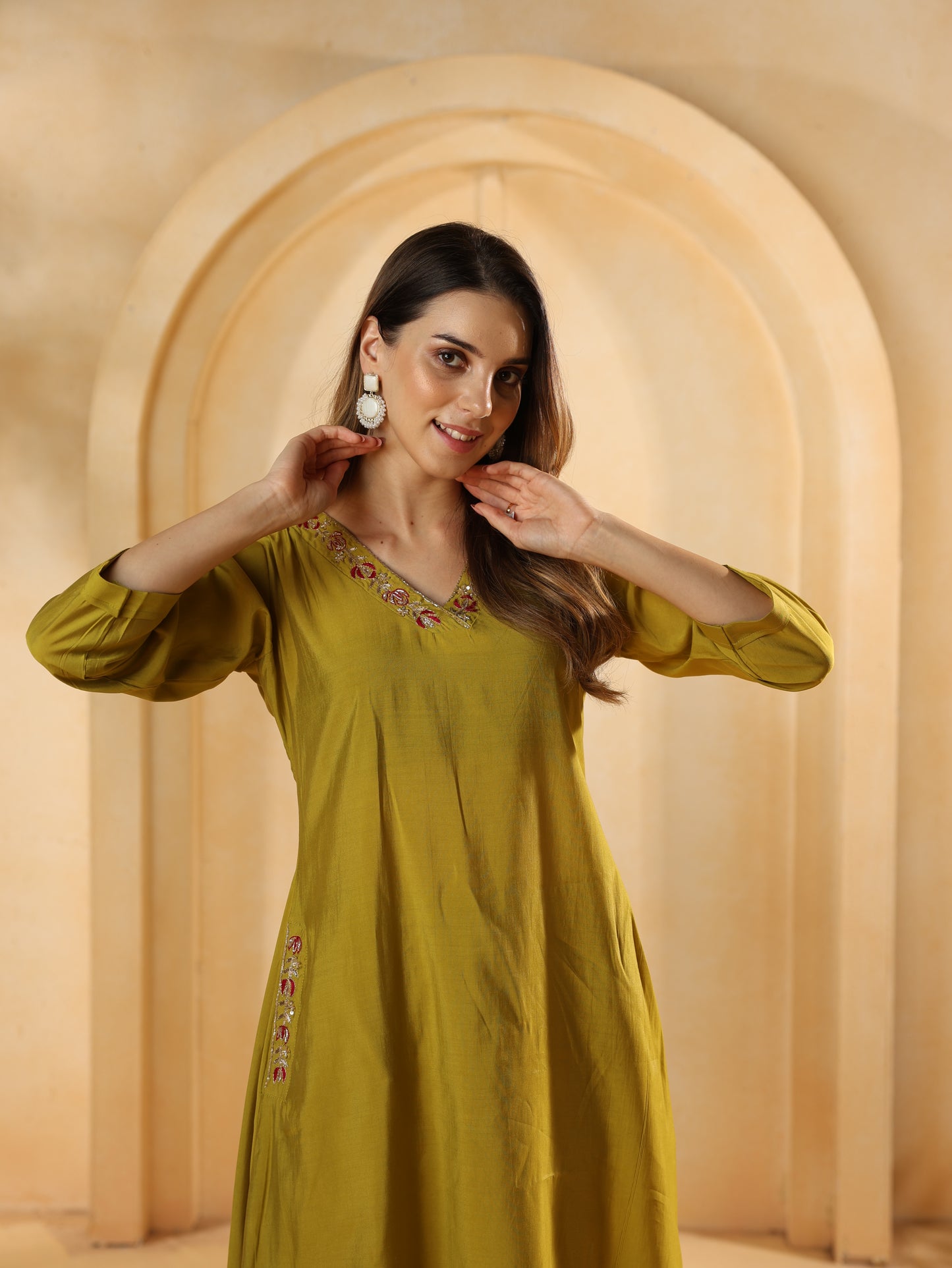 Premium Cotton 2-Piece Kurti Set – Stylish & Comfortable for All Occasions