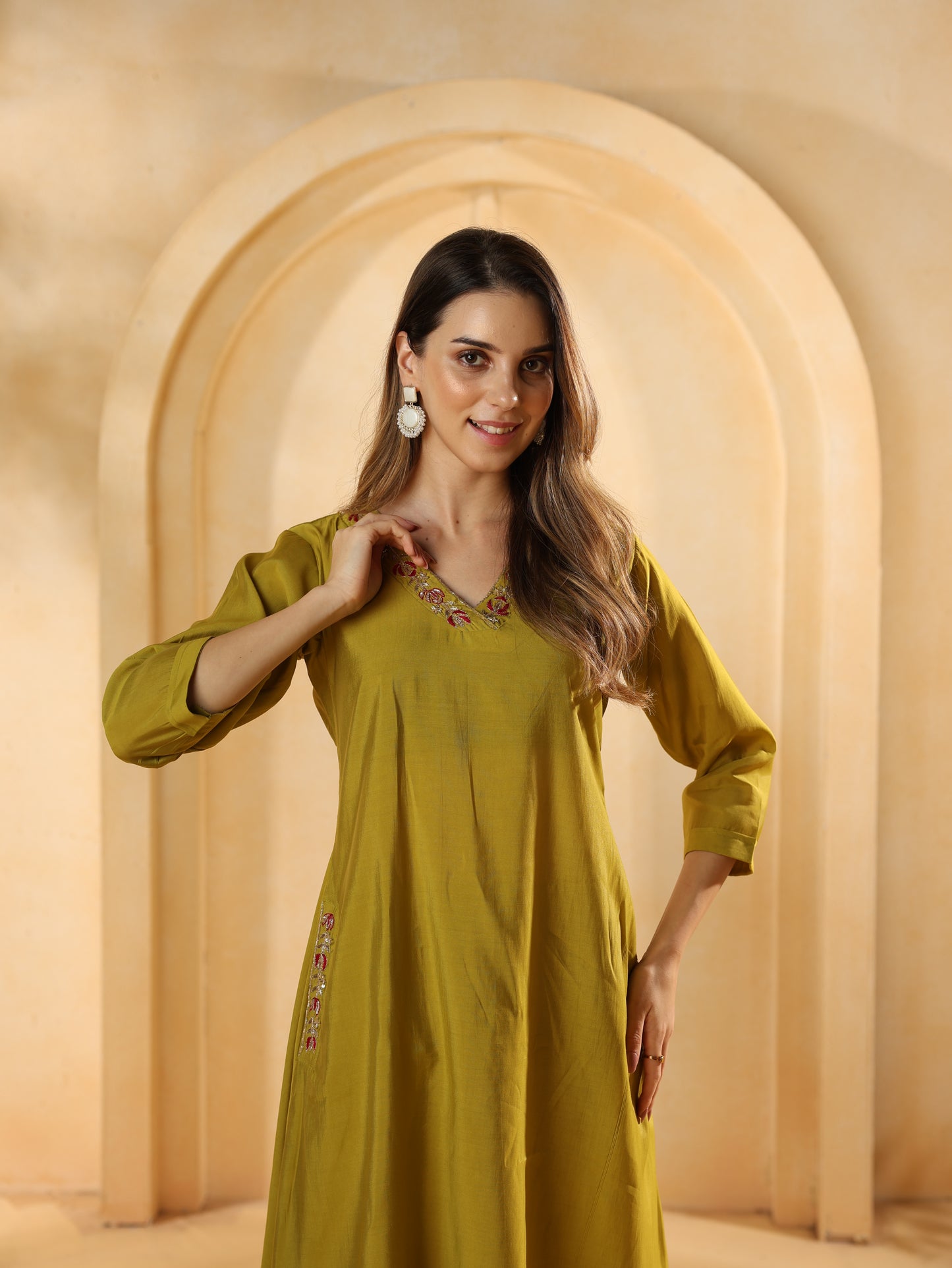 Premium Cotton 2-Piece Kurti Set – Stylish & Comfortable for All Occasions