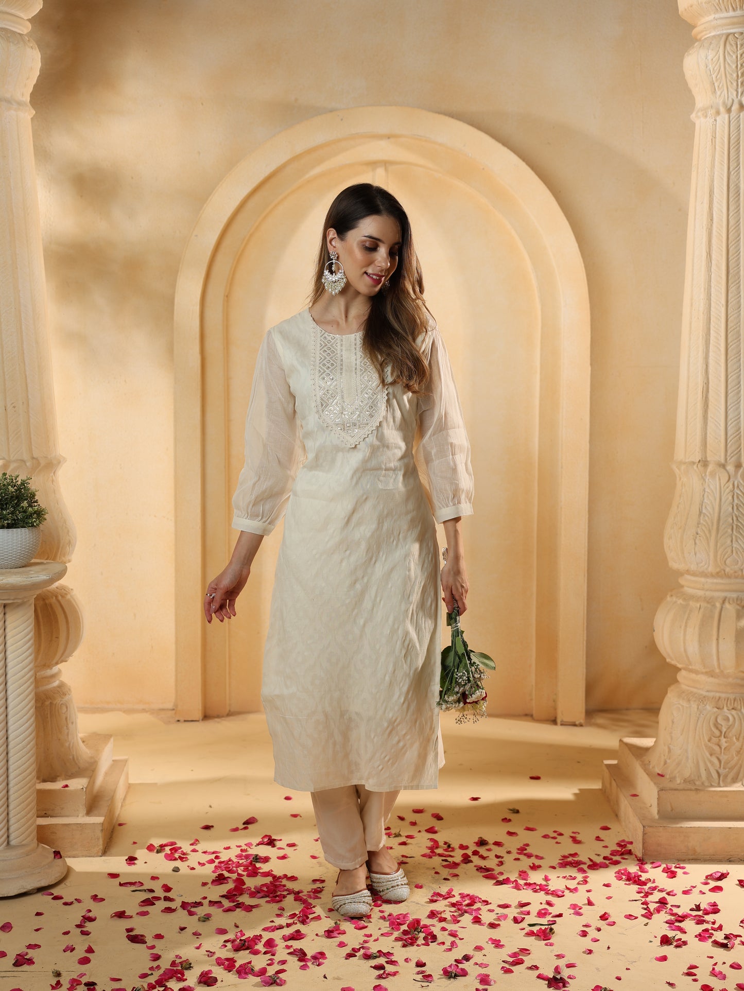 Premium Cotton 2-Piece Kurti Set – Elegant & Comfortable Outfit
