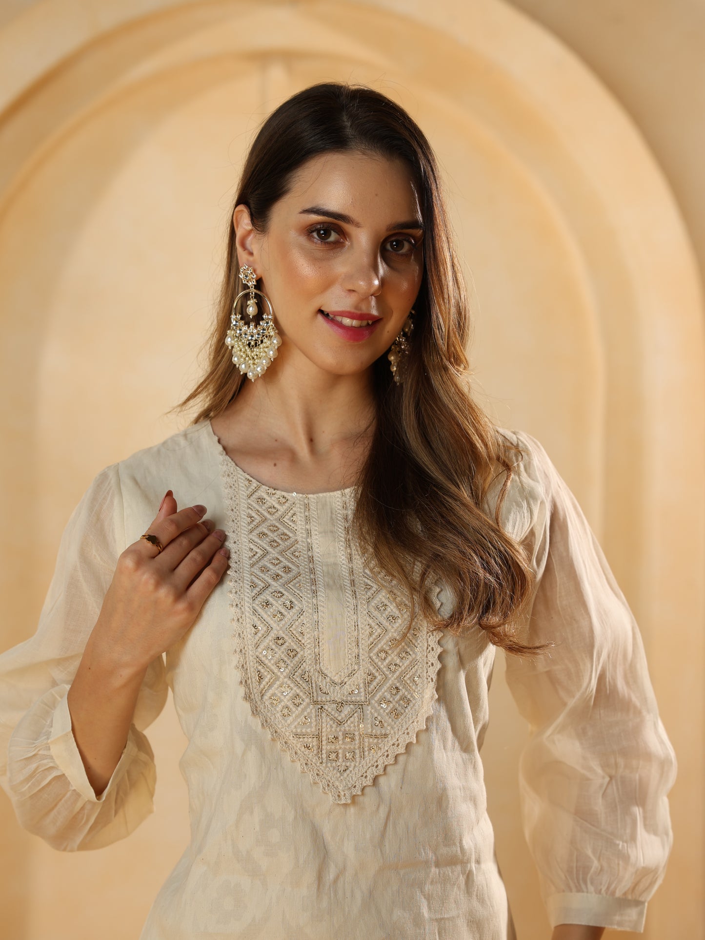 Premium Cotton 2-Piece Kurti Set – Elegant & Comfortable Outfit