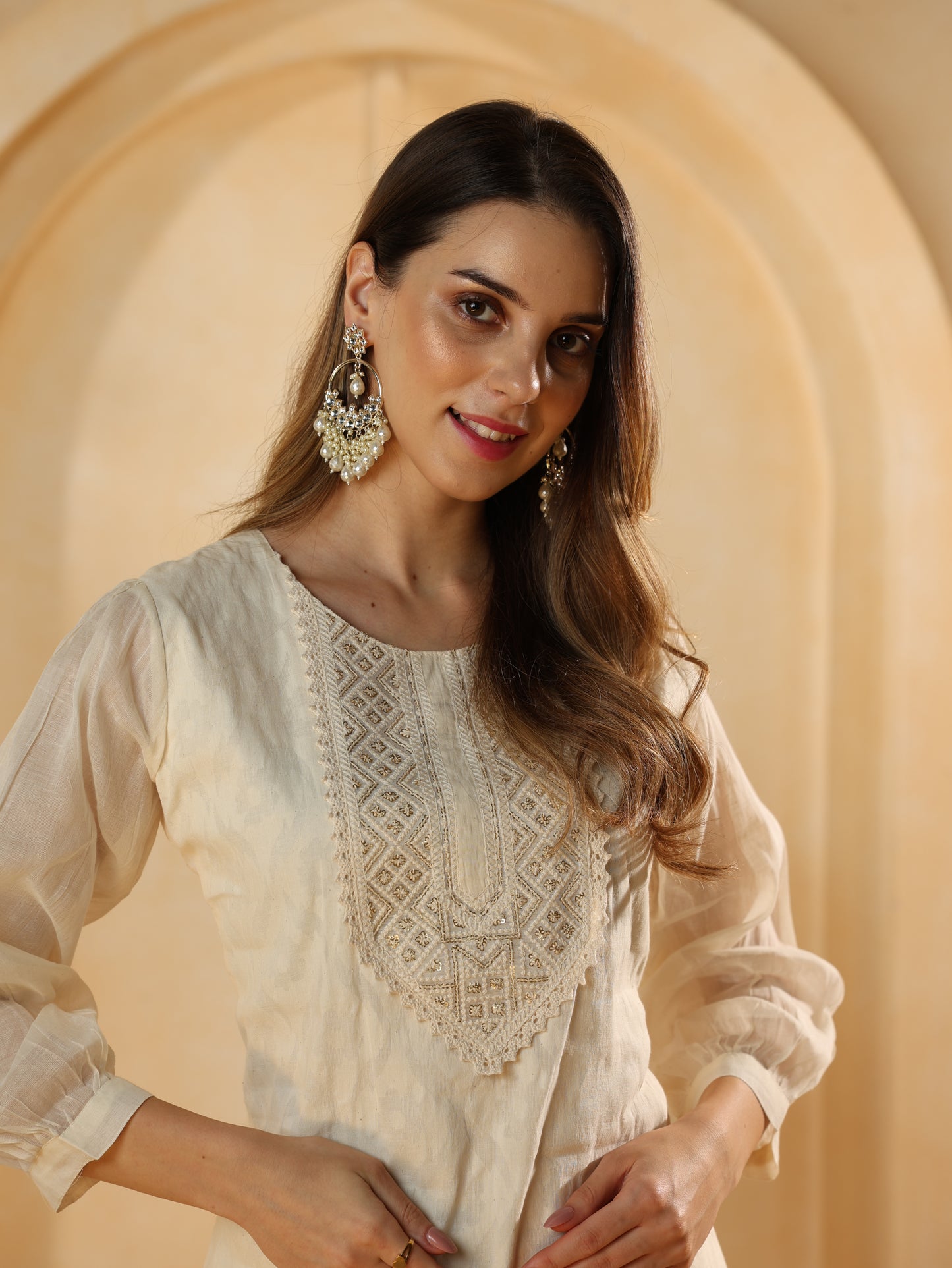 Premium Cotton 2-Piece Kurti Set – Elegant & Comfortable Outfit