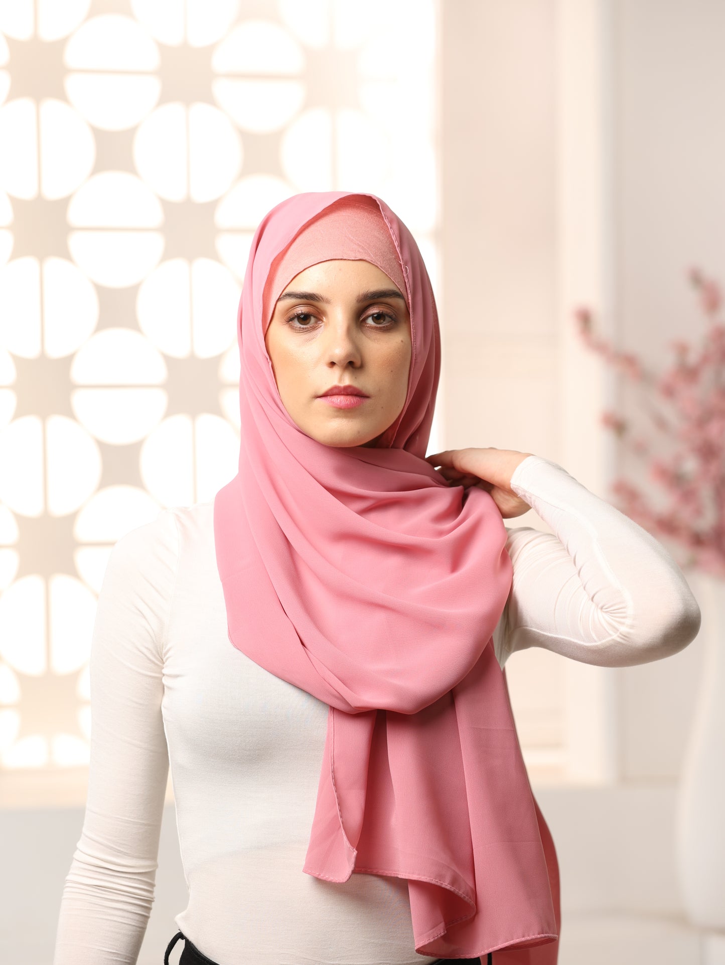 Luxury Georgette Hijab – Premium Quality, Lightweight & Stylish