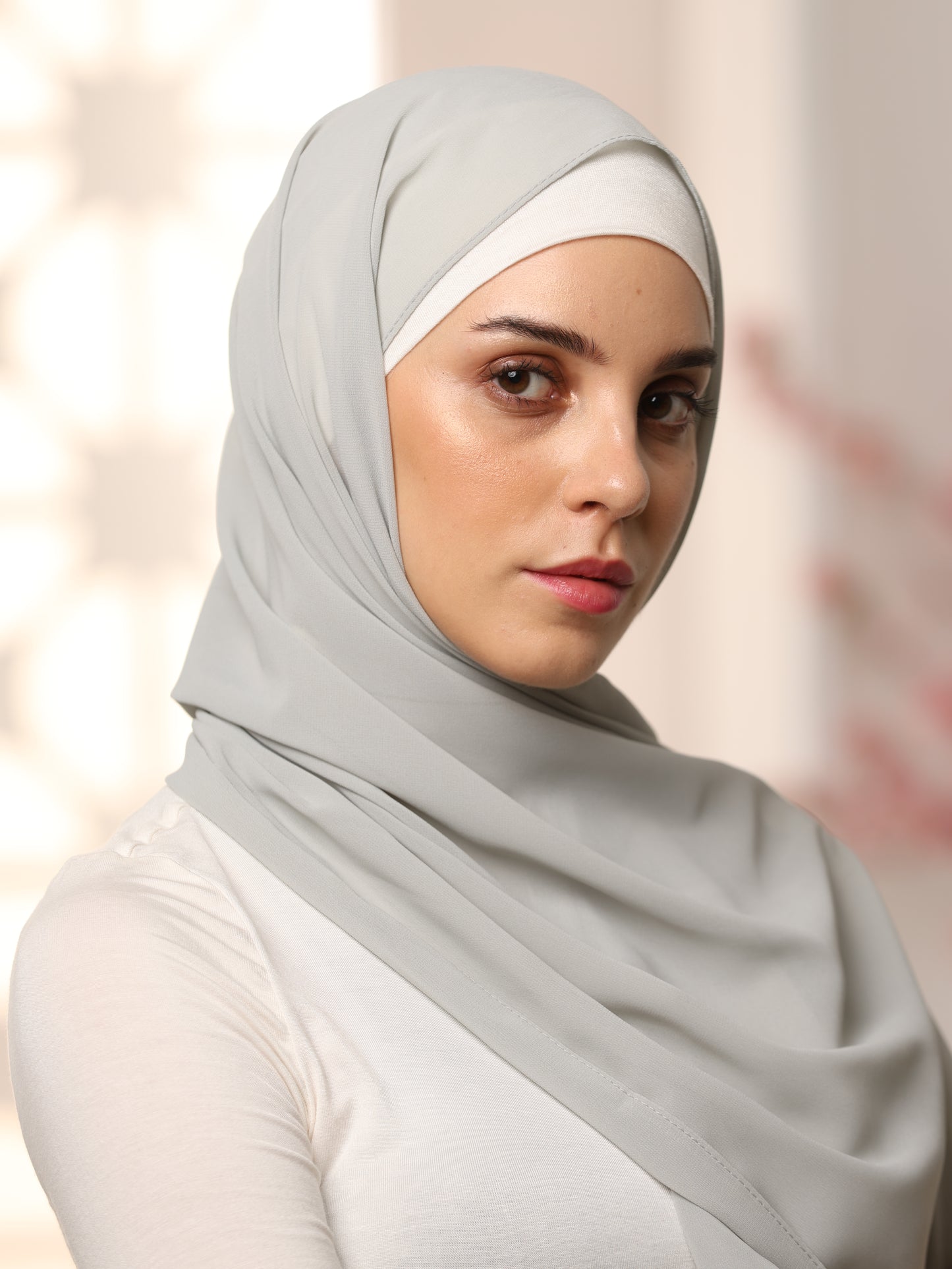 Premium Georgette Hijab Set – Pack of 5 (Perfect for mix-and-match styling)