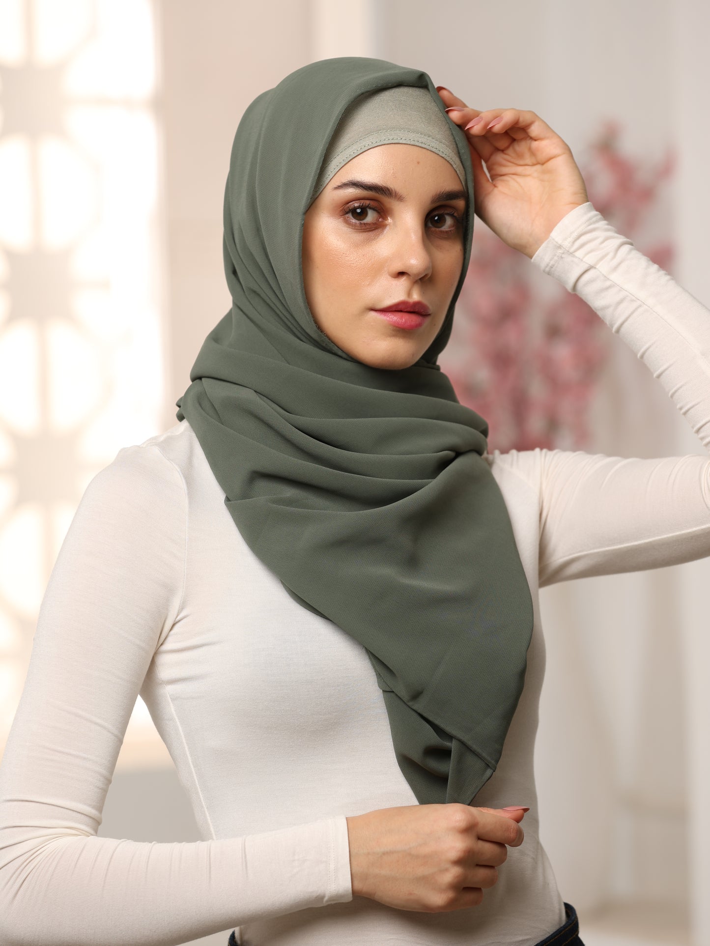 Soft & Lightweight Georgette Hijab – Daily Wear & Special Occasions