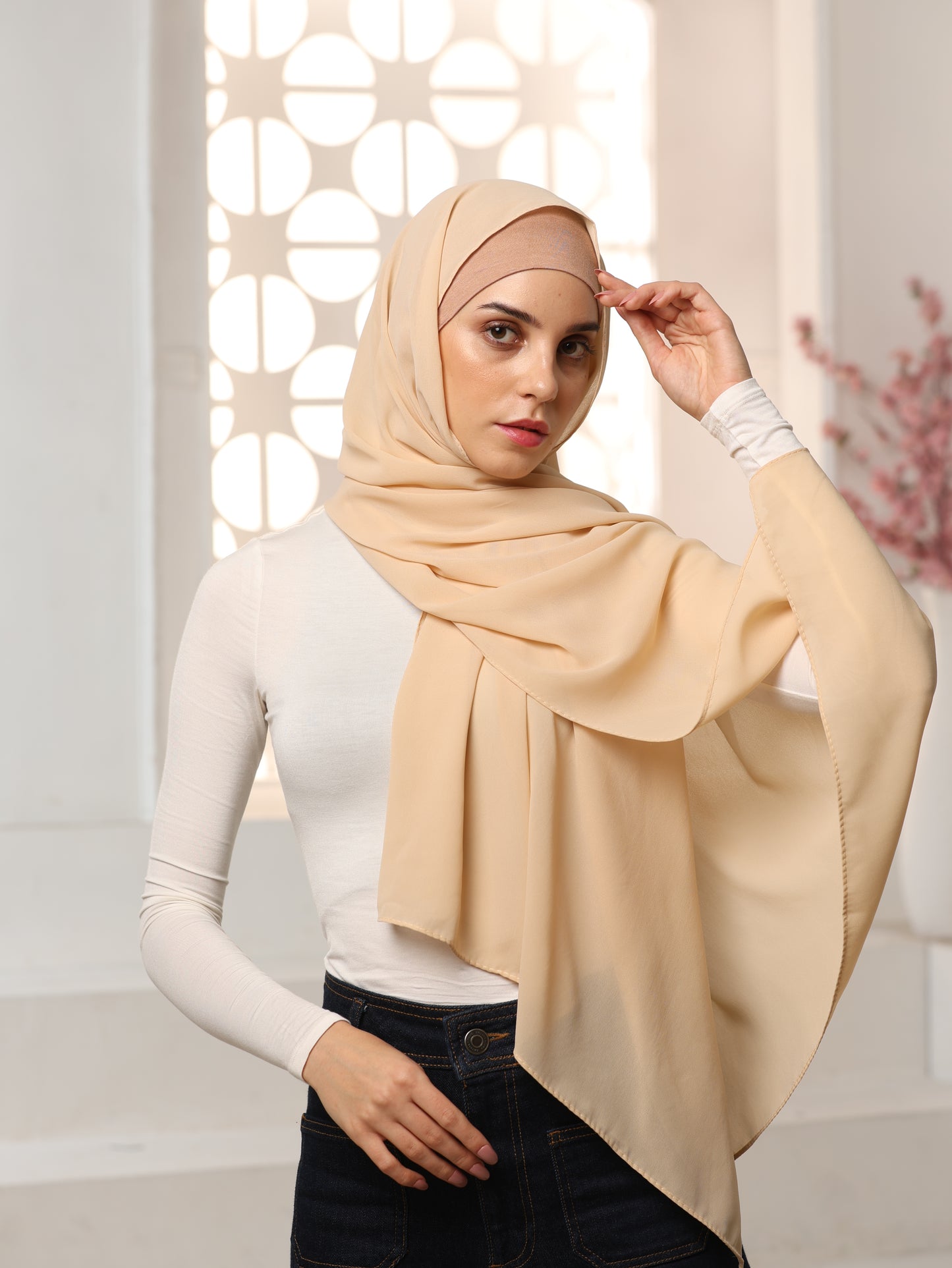 Timeless Premium Georgette Hijab – Versatile & Non-Slip
