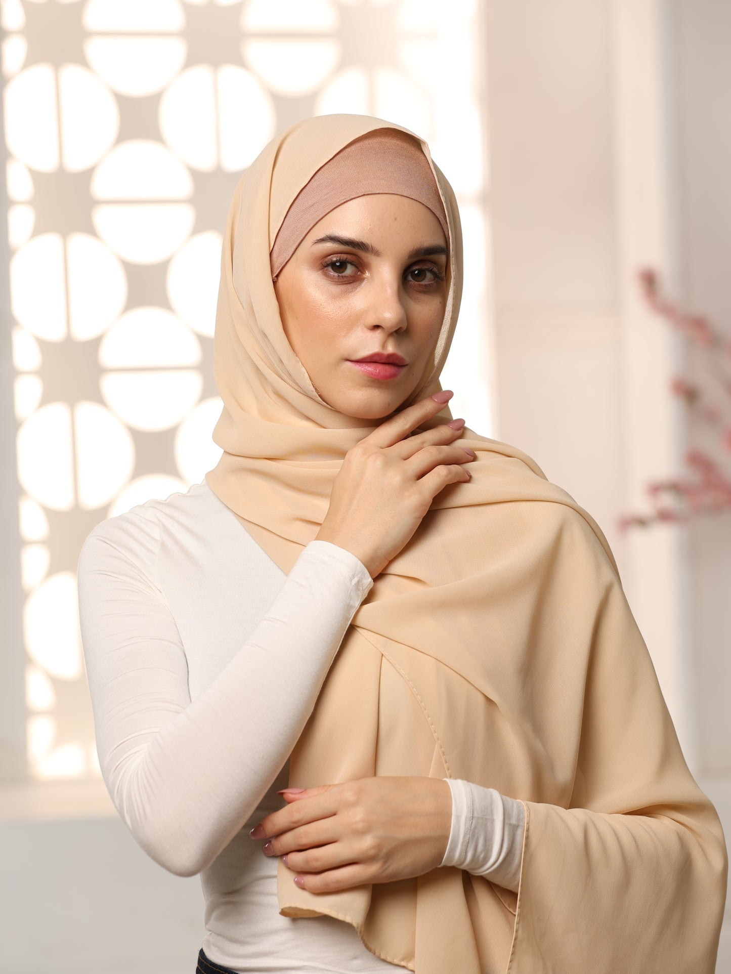 Timeless Premium Georgette Hijab – Versatile & Non-Slip