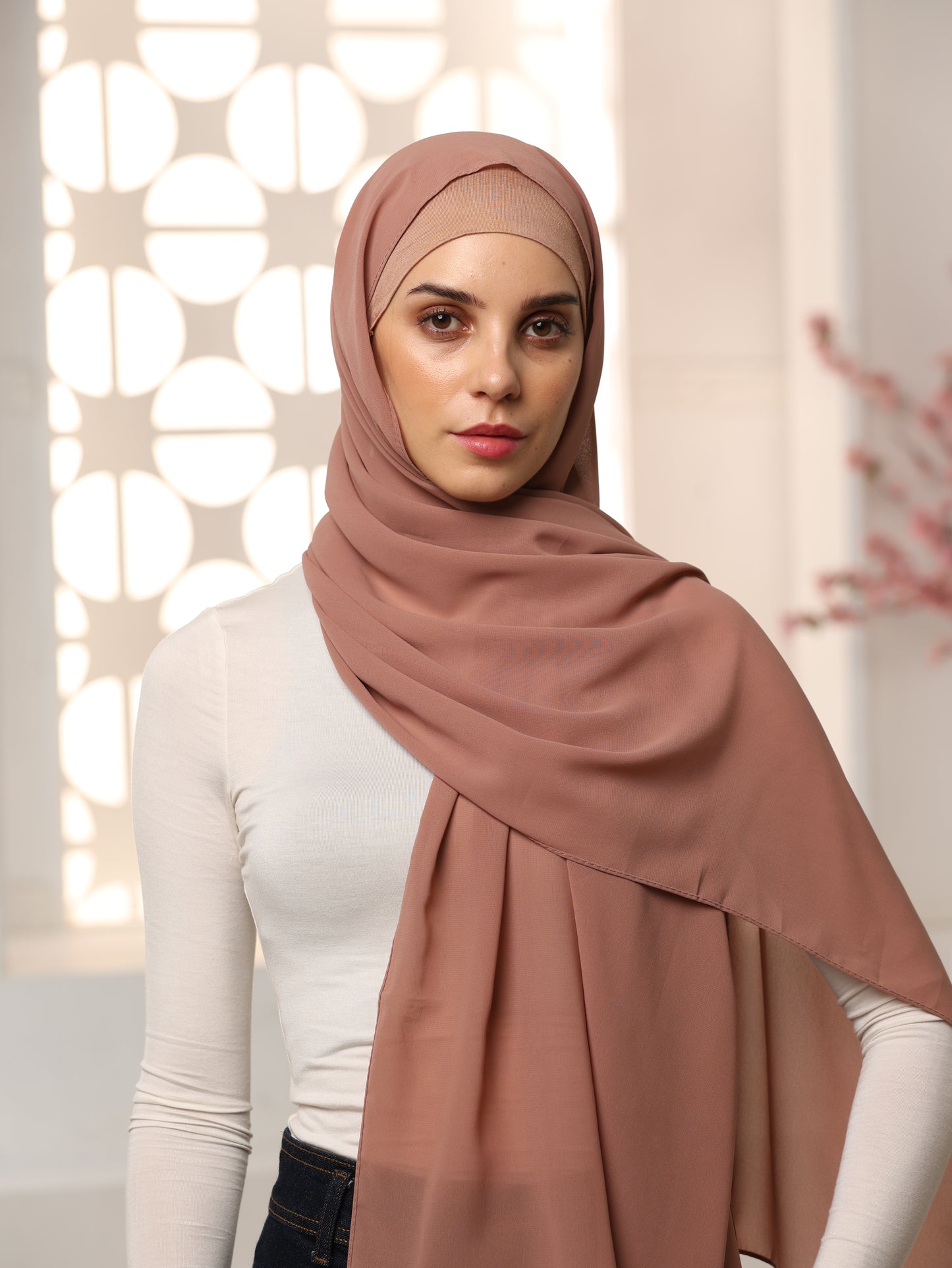 Ultra-Soft High-Quality Georgette Hijab – Perfect for Every Outfit