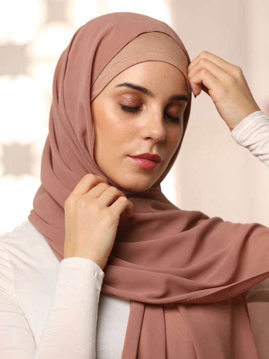 Ultra-Soft High-Quality Georgette Hijab – Perfect for Every Outfit