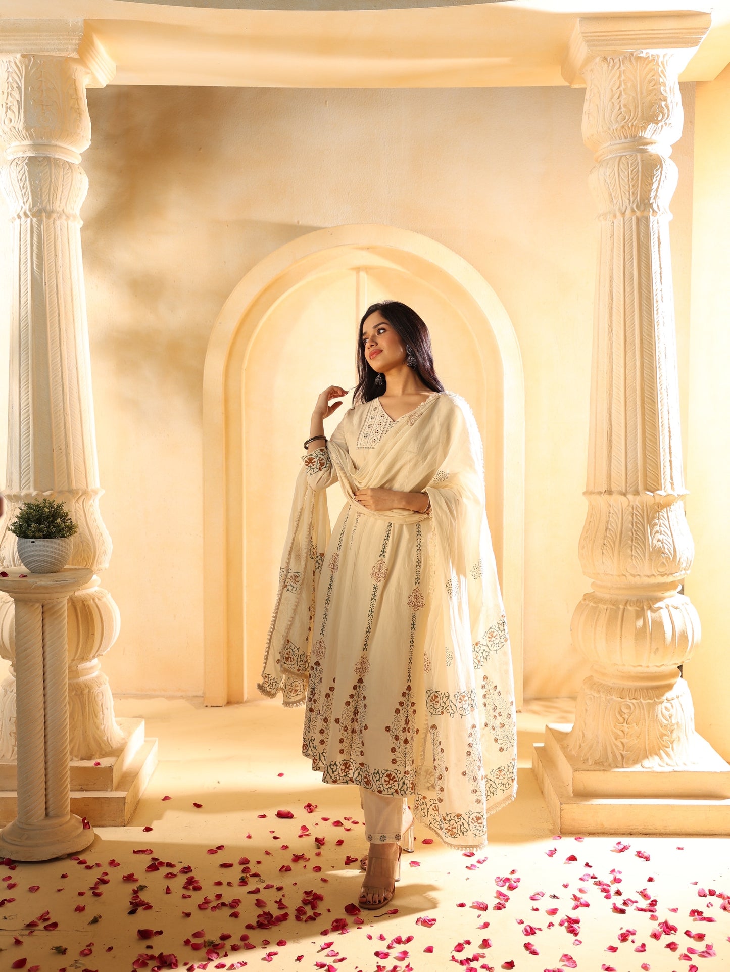 Premium Cotton 3-Piece Kurti Set – Elegant & Comfortable for Every Occasion