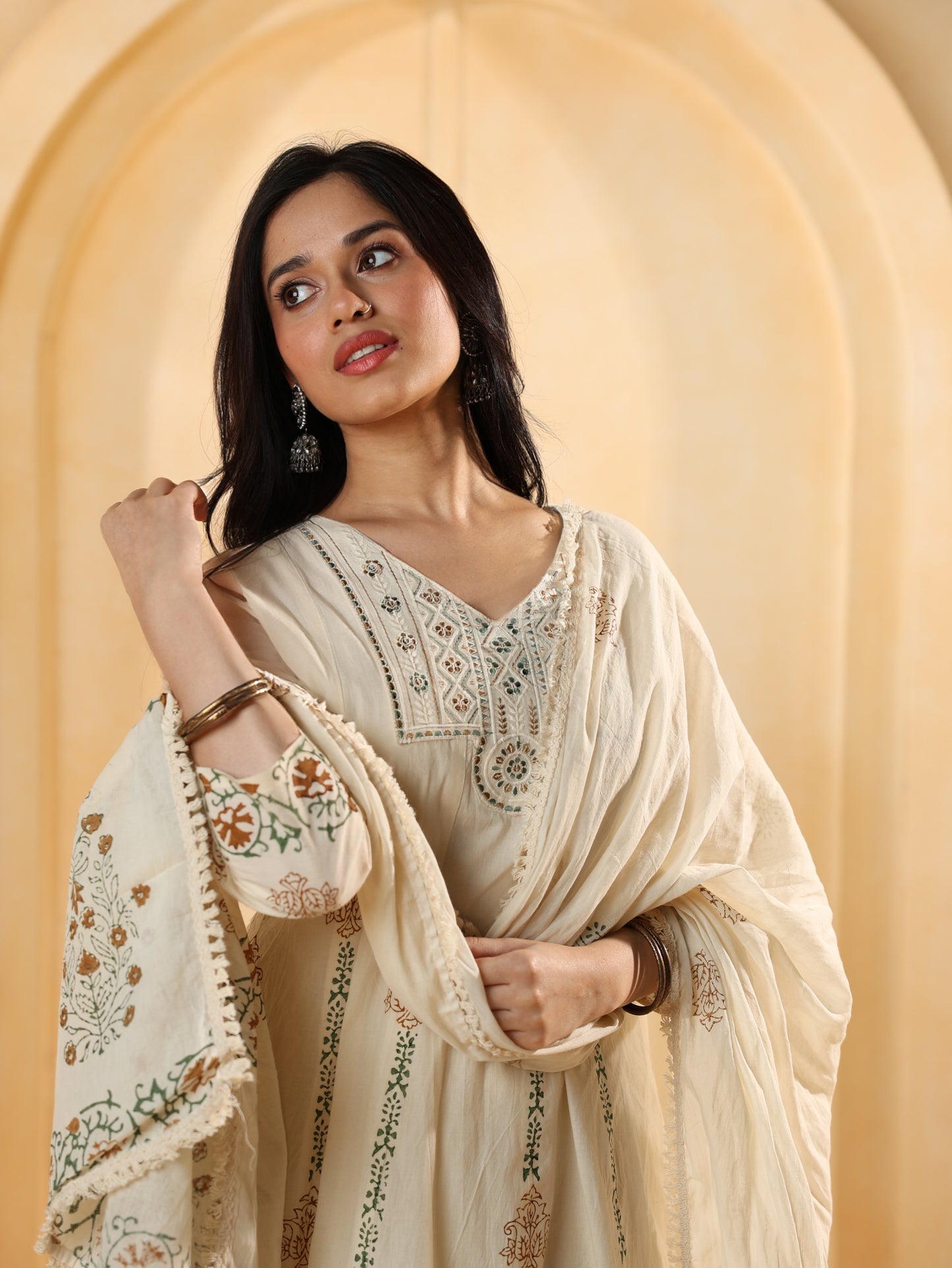 Premium Cotton 3-Piece Kurti Set – Elegant & Comfortable for Every Occasion