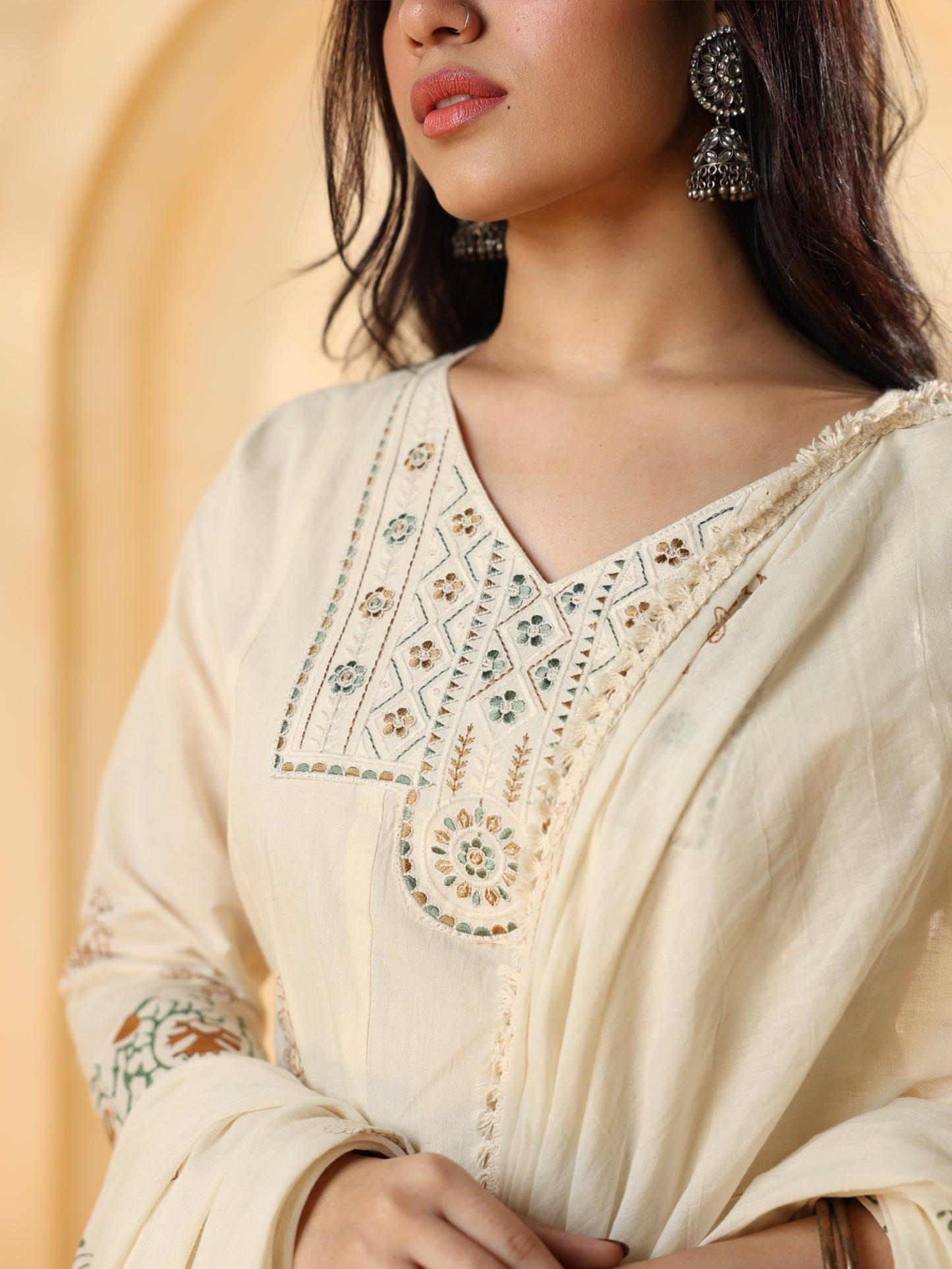 Premium Cotton 3-Piece Kurti Set – Elegant & Comfortable for Every Occasion
