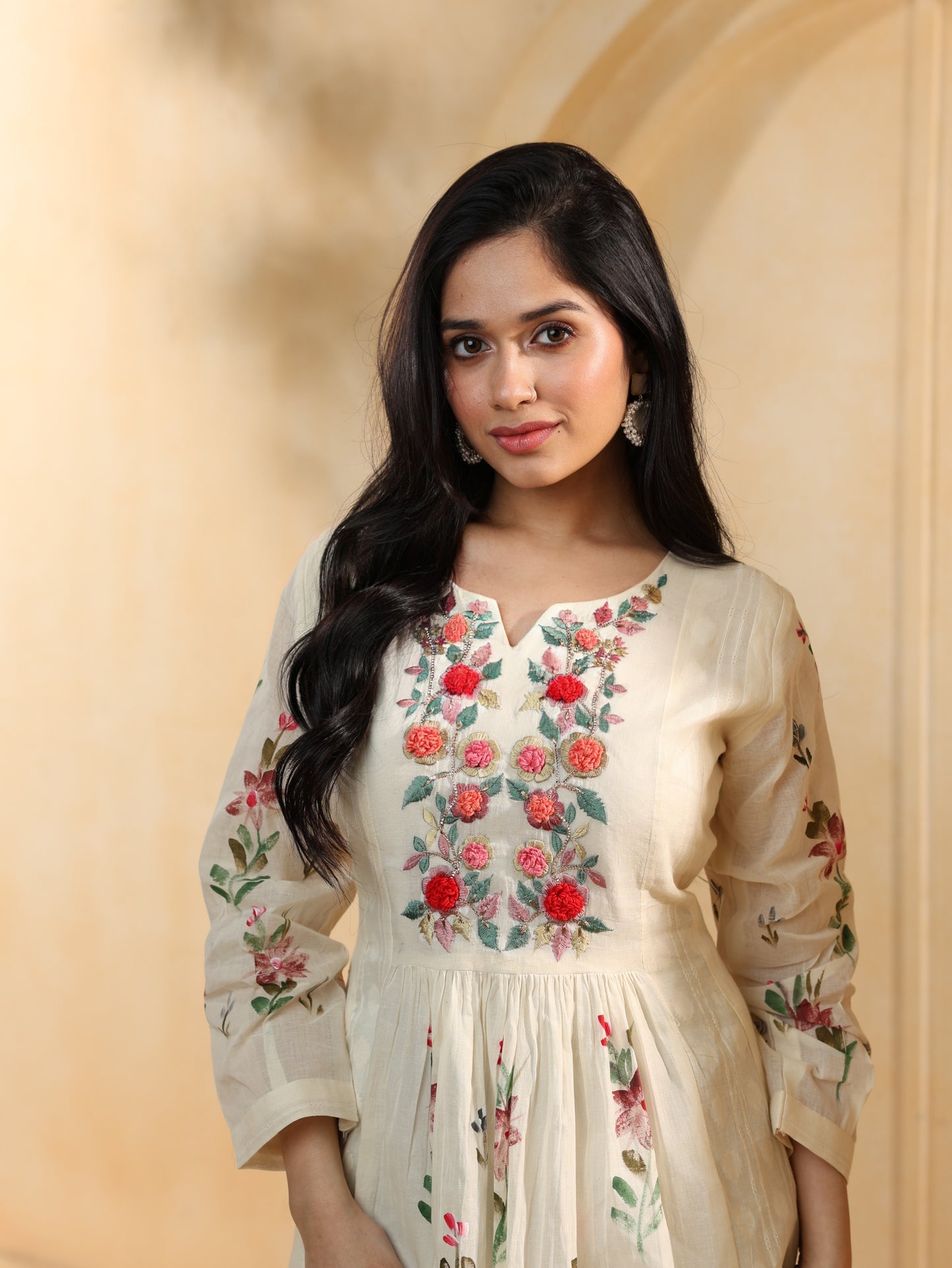 Premium Cotton 1-Piece Kurti – Luxury Fabric for Elegant Style