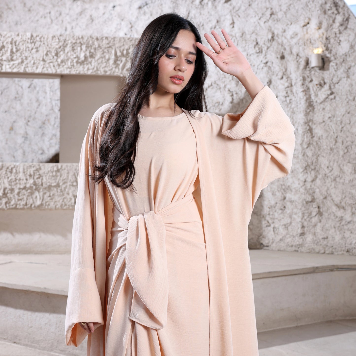 Regal Ensemble Dress - Effortless Elegance