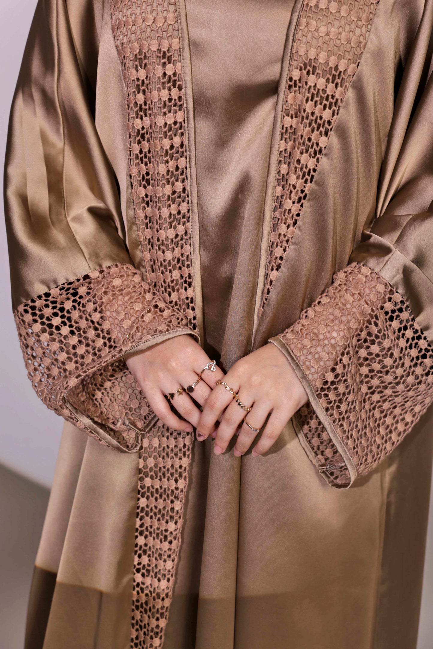 Luxe Lace Satin Ensemble - Radiance Redefined