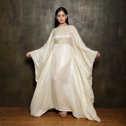 Shimmering Georgette Kaftan - Timeless Grace