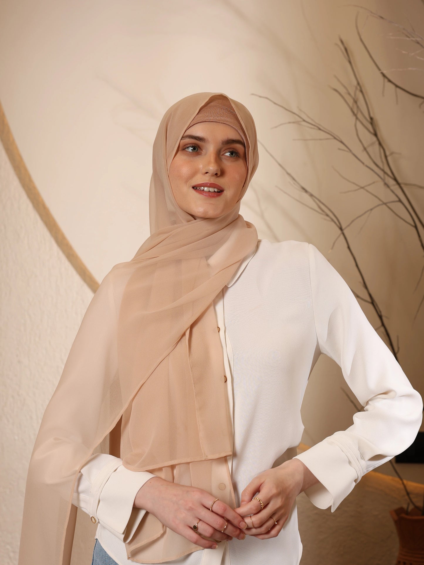 Elegant Hijab - Luxurious, Smooth, and Perfect for Special Occasions
