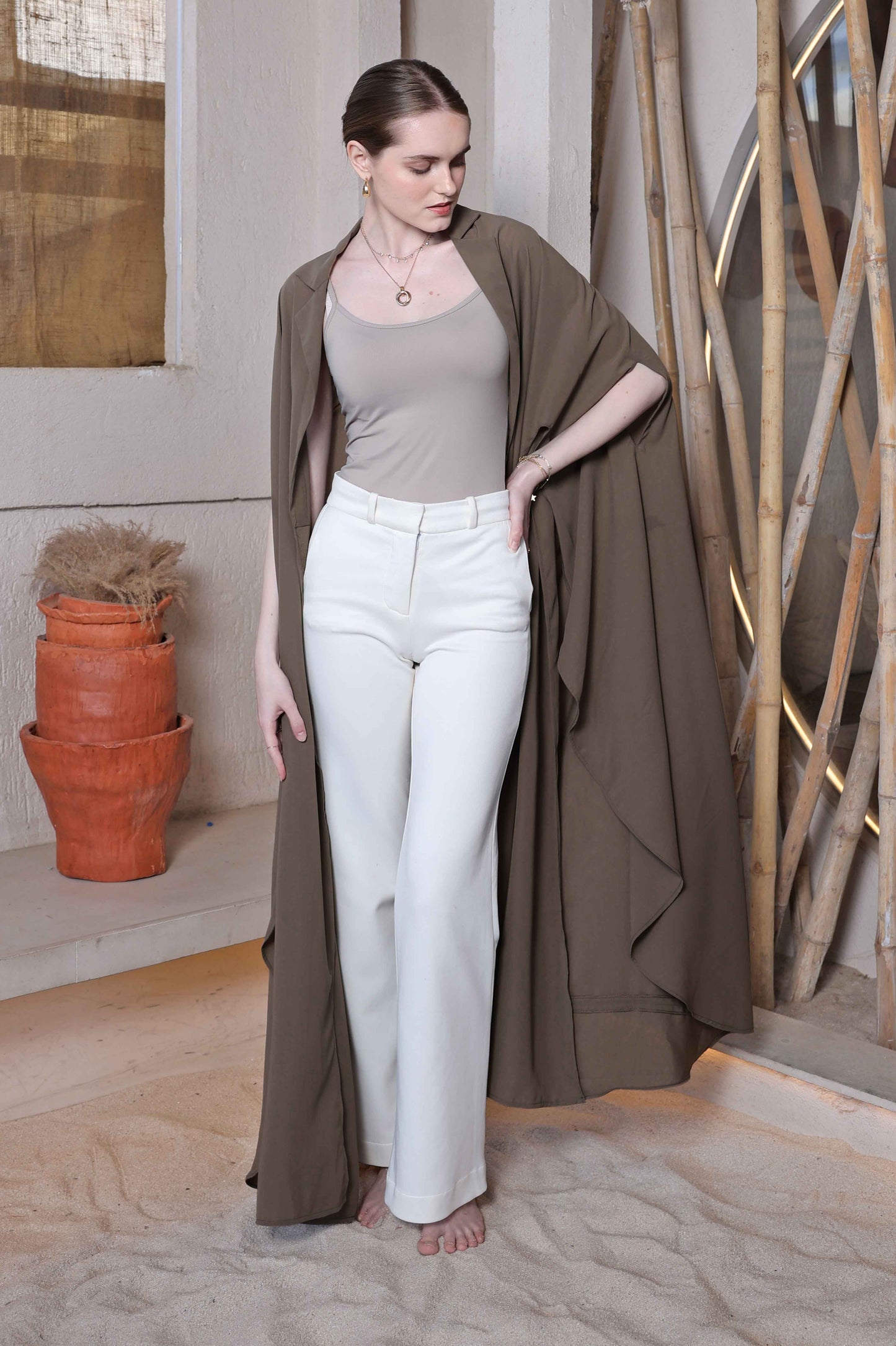 Versatile Chic Cape - A Modern Statement Piece