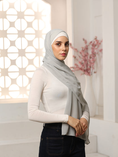 Breathable & Comfortable Georgette Hijab – Elegant & Modest Look